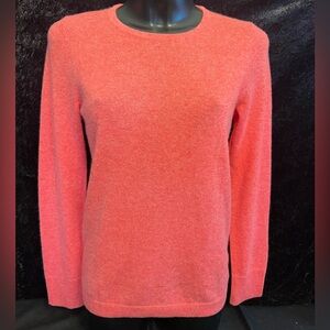 Talbots NWT Women’s Salmon Cashmere Sweater.  Size S   J40-127